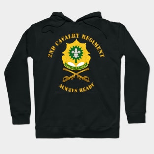 2nd Cavalry Regiment DUI - Always Ready Hoodie